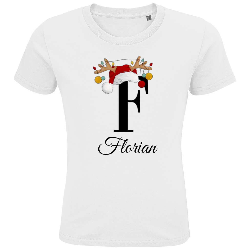 Personalisiertes Jungen Premium Bio T-Shirt Florian