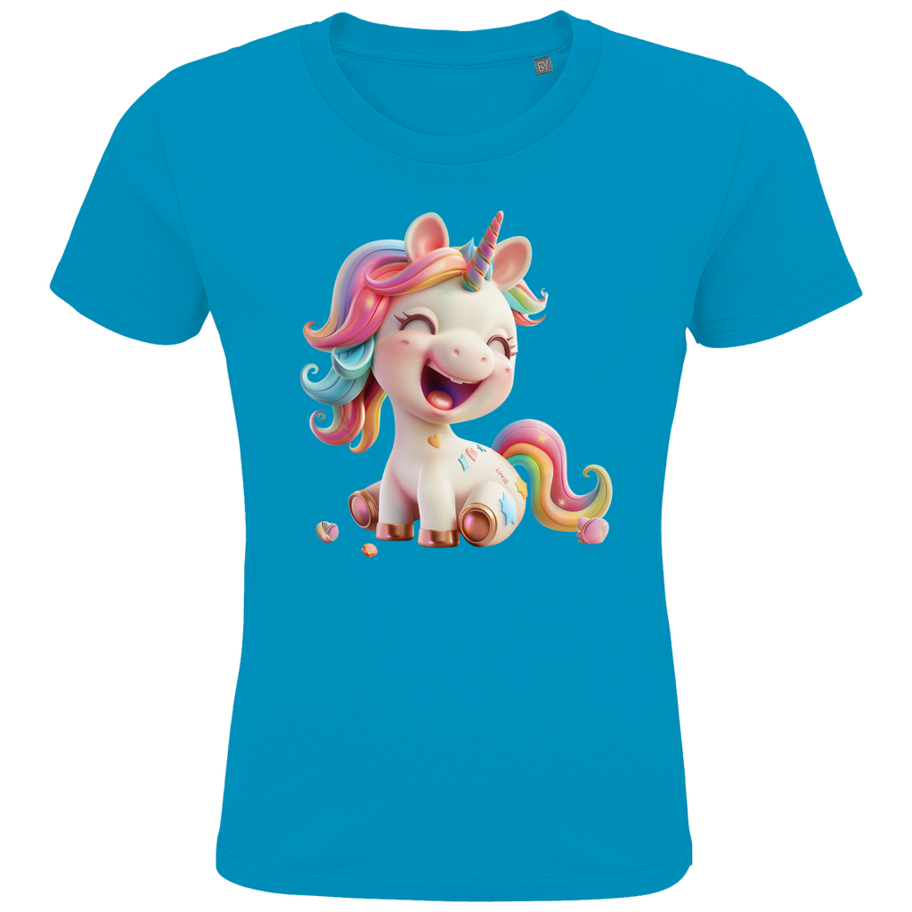 Kids Premium Bio T-Shirt Einhorn_5 - delamira