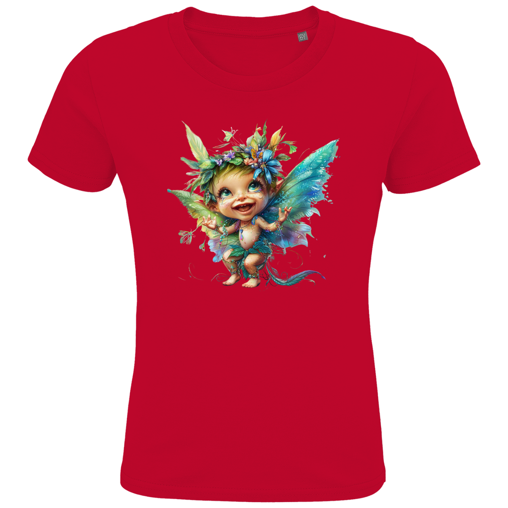 Kids Premium Bio T-Shirt Fee_Regenbogen_2 - delamira