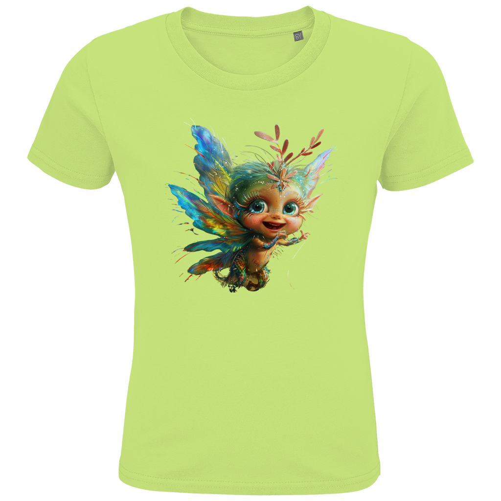 Kids Premium Bio T-Shirt Fee_Regenbogen_4 - delamira