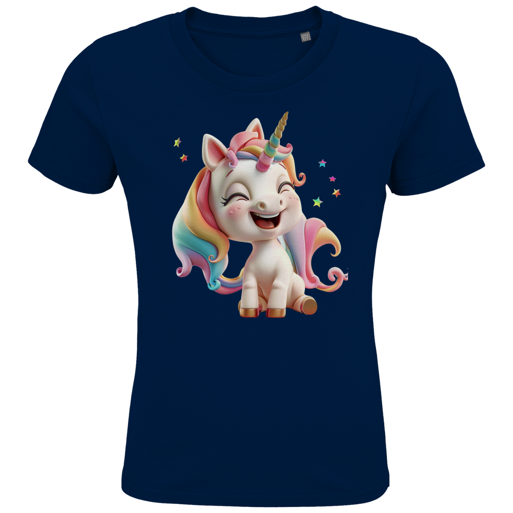 Kids Premium Bio T-Shirt Einhorn_8 - delamira