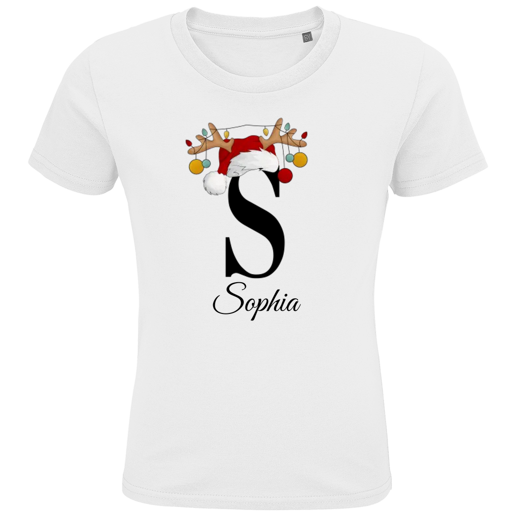 Personalisiertes Mädchen Premium Bio T-Shirt Sophia