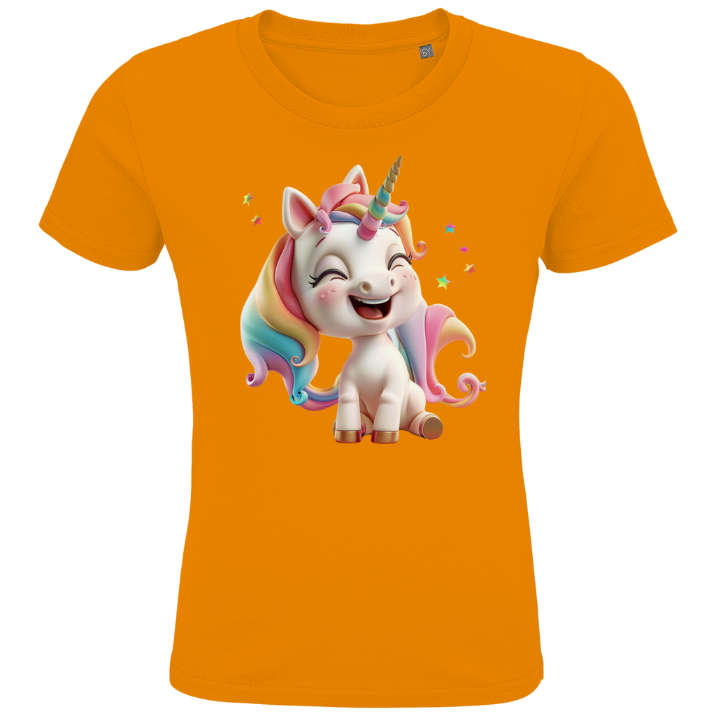 Kids Premium Bio T-Shirt Einhorn_8 - delamira