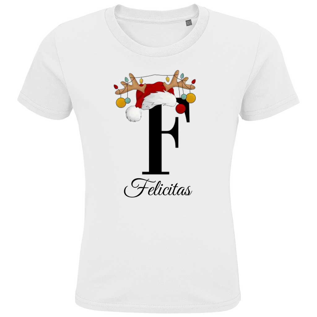 Personalisiertes Mädchen Premium Bio T-Shirt Felicitas Printegy