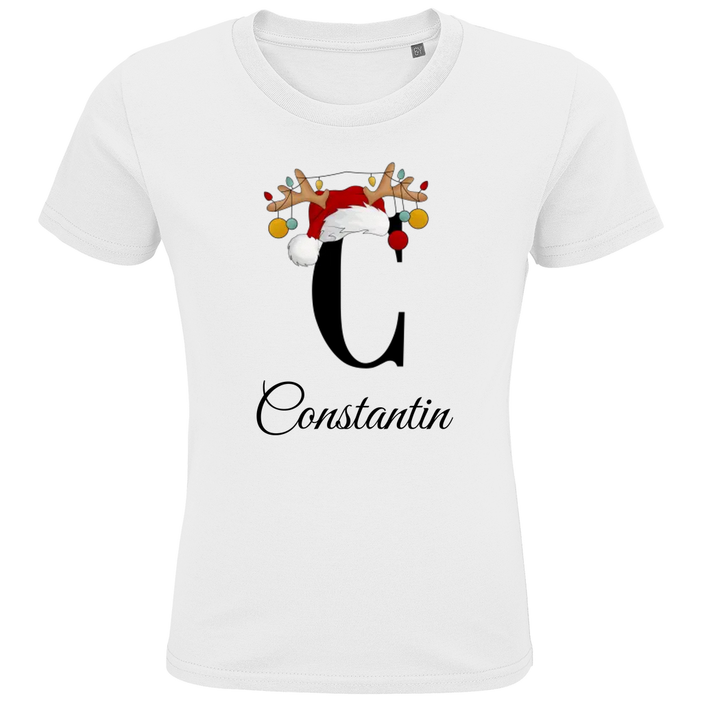 Personalisiertes Jungen Premium Bio T-Shirt Constantin