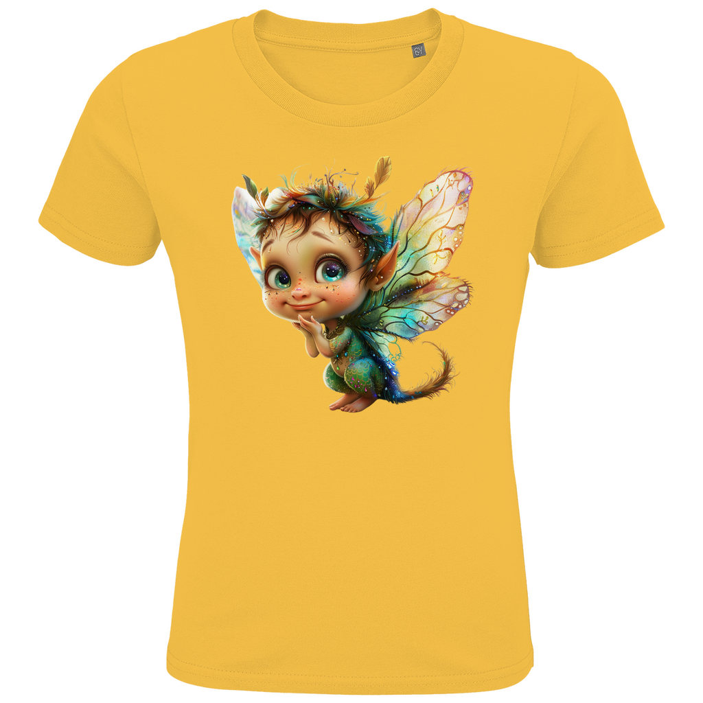 Kids Premium Bio T-Shirt Fee_Regenbogen_5 - delamira