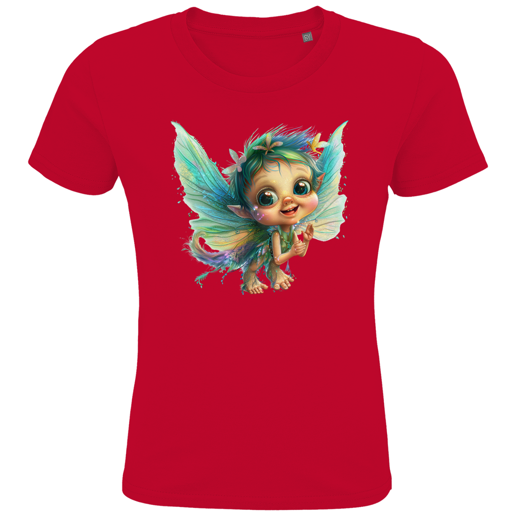 Kids Premium Bio T-Shirt Fee_Regenbogen_1 - delamira