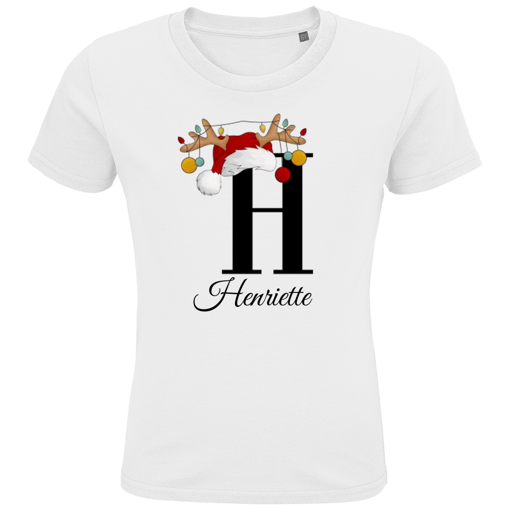 Personalisiertes Mädchen Premium Bio T-Shirt Henriette