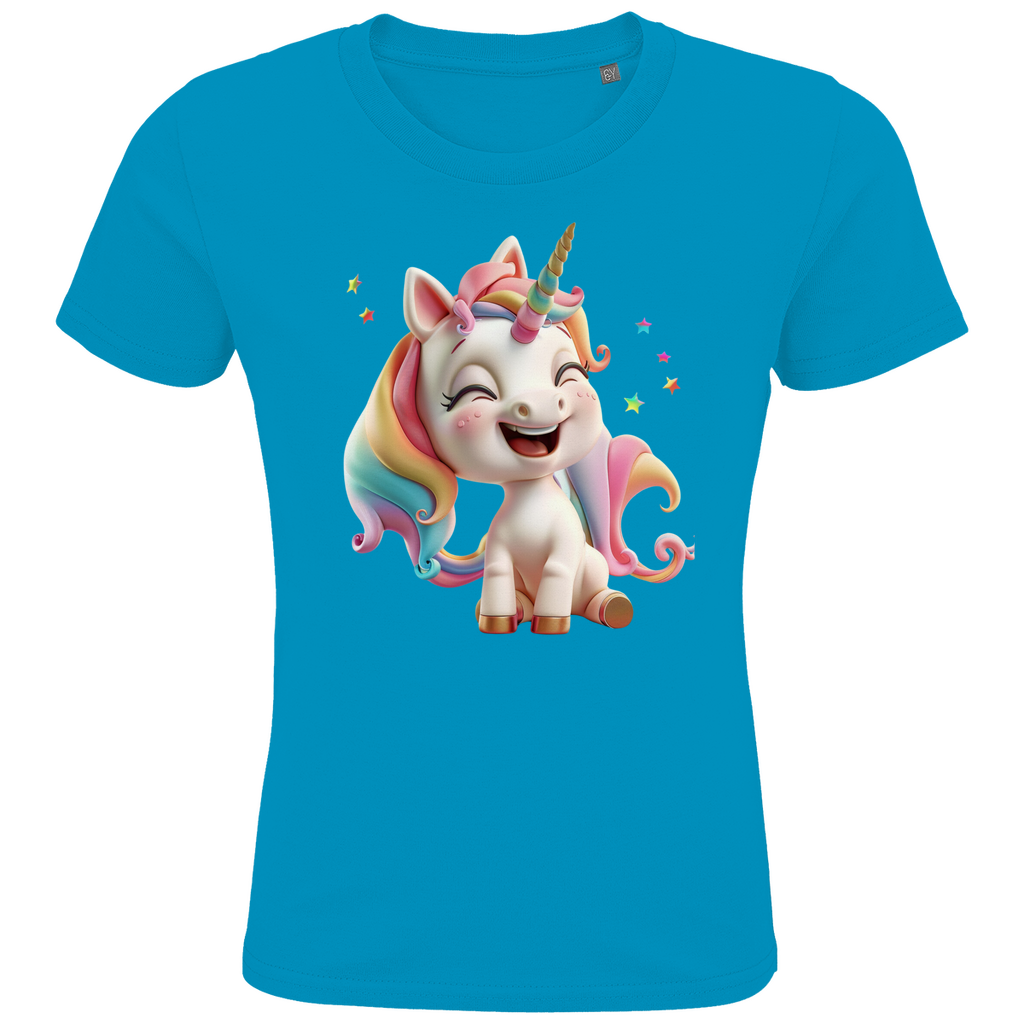 Kids Premium Bio T-Shirt Einhorn_8 - delamira