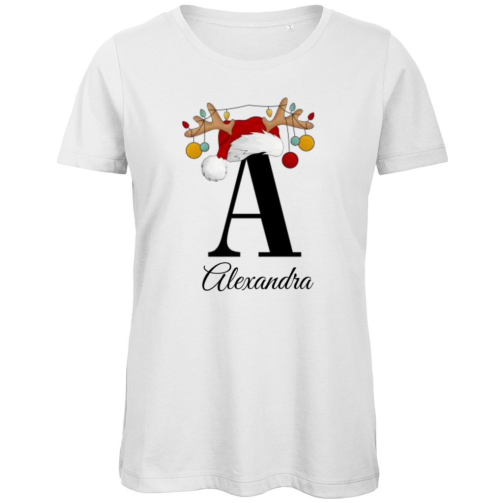 Personalisiertes Damen Premium Bio T-Shirt Alexandra