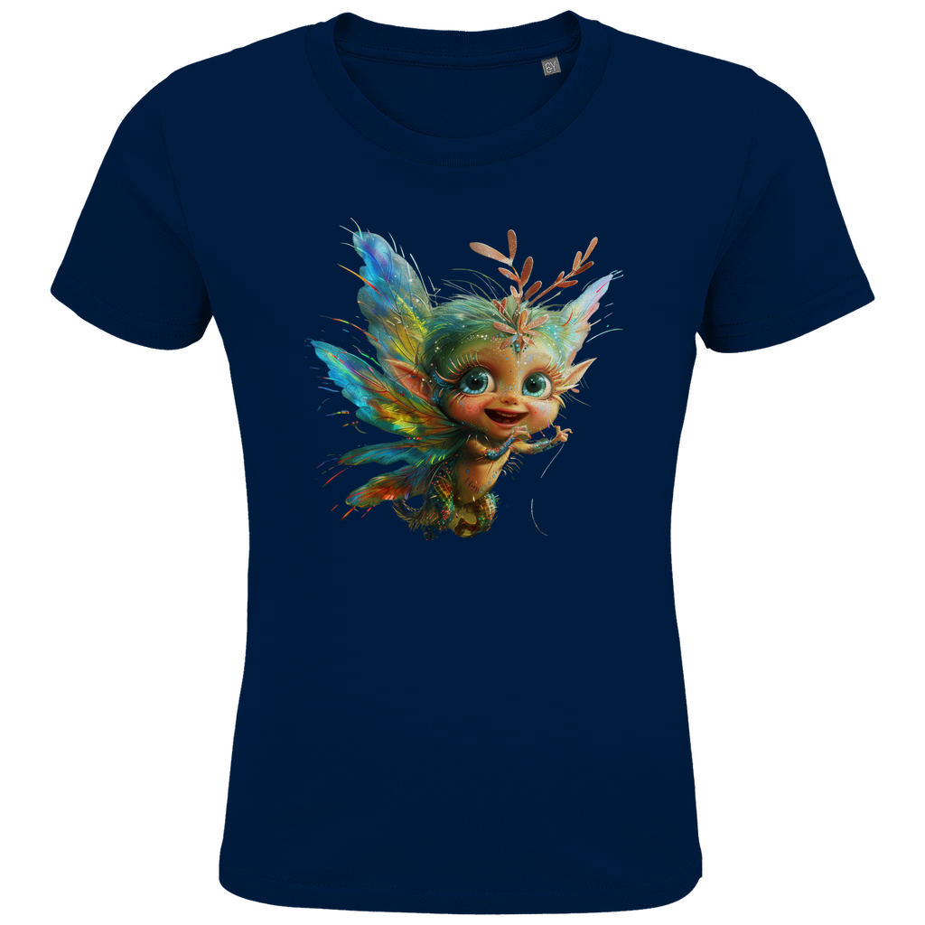 Kids Premium Bio T-Shirt Fee_Regenbogen_4 - delamira