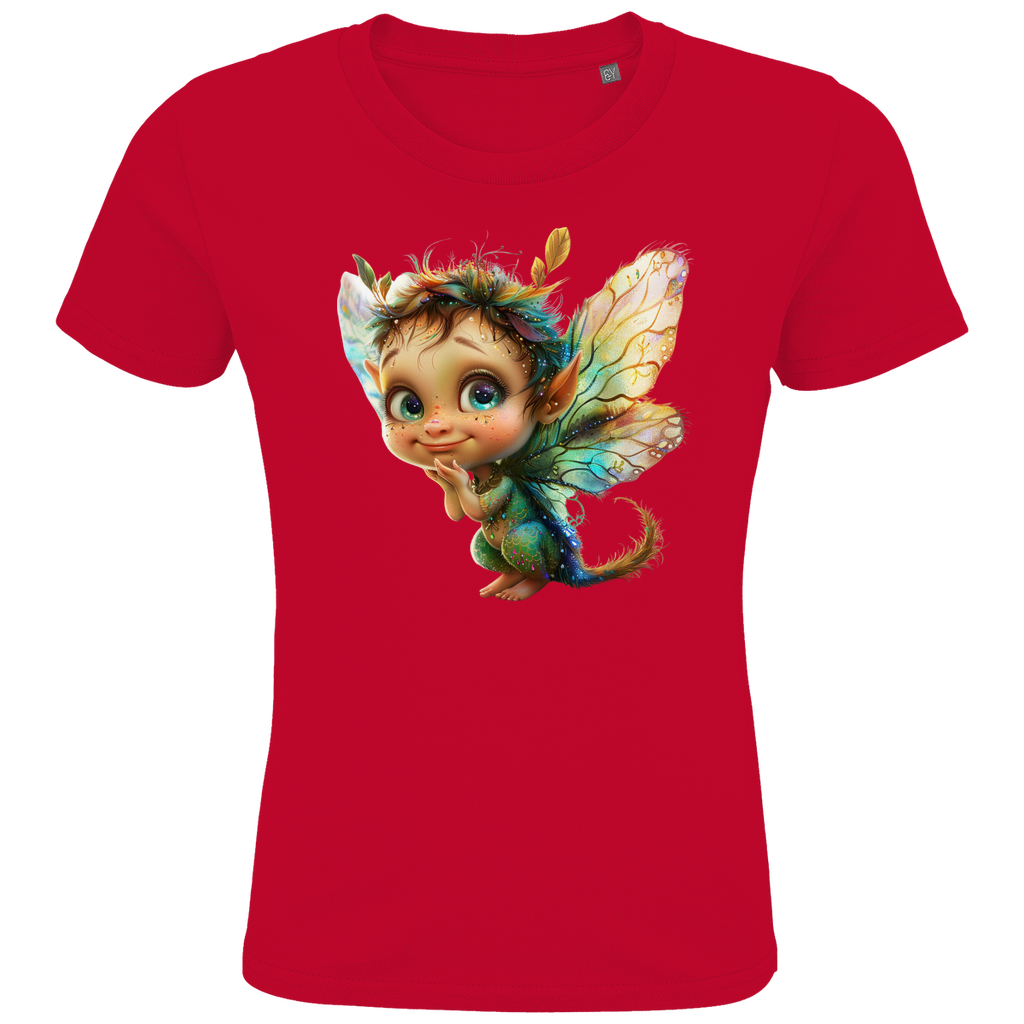 Kids Premium Bio T-Shirt Fee_Regenbogen_5 - delamira