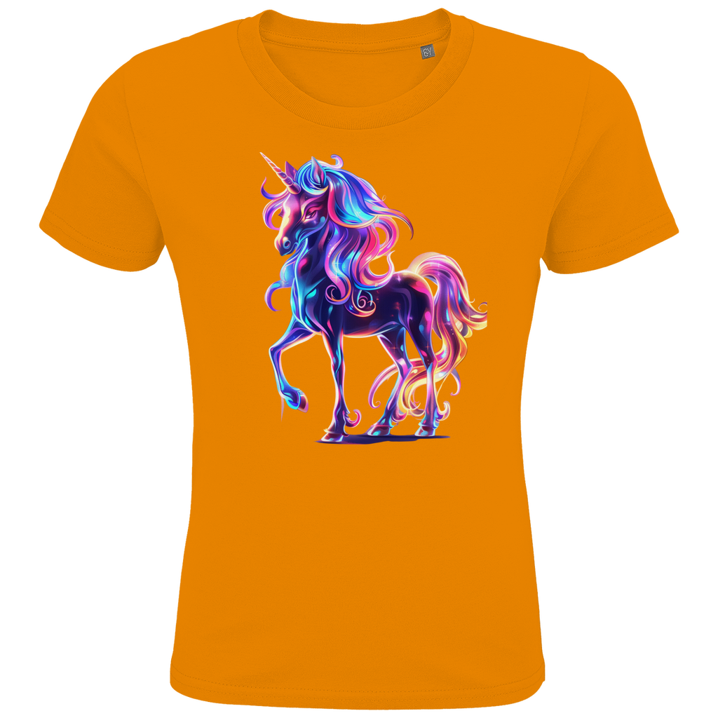 Kids Premium Bio T-Shirt Einhorn_1 - delamira