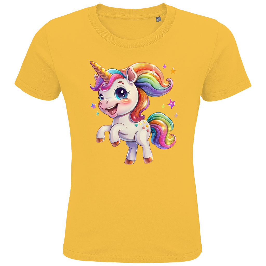 Kids Premium Bio T-Shirt Einhorn_6 - delamira