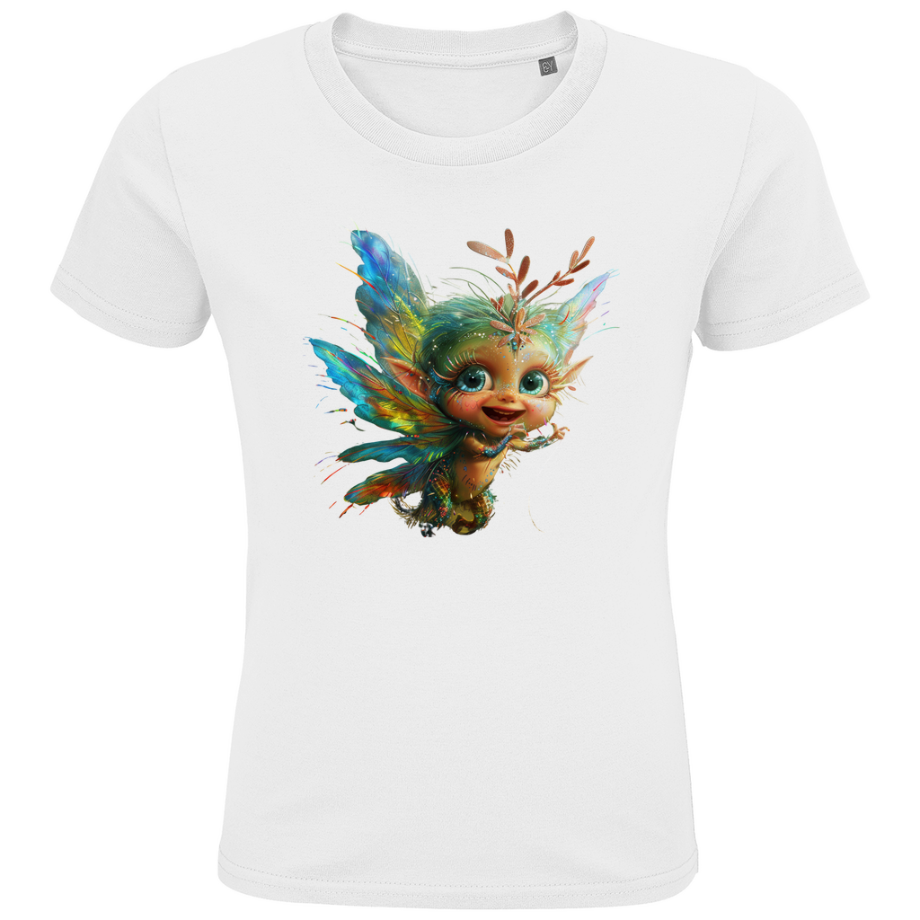 Kids Premium Bio T-Shirt Fee_Regenbogen_4 - delamira