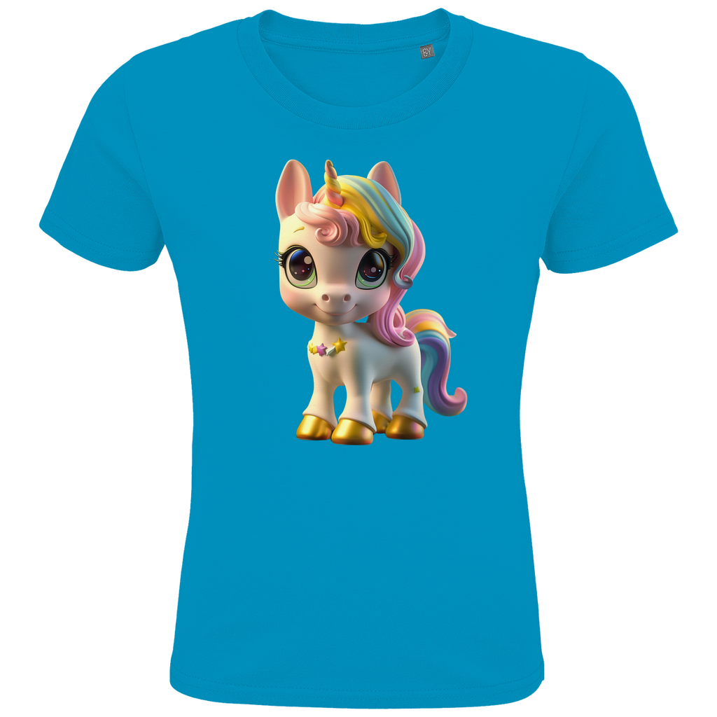 Kids Premium Bio T-Shirt Einhorn_9 - delamira