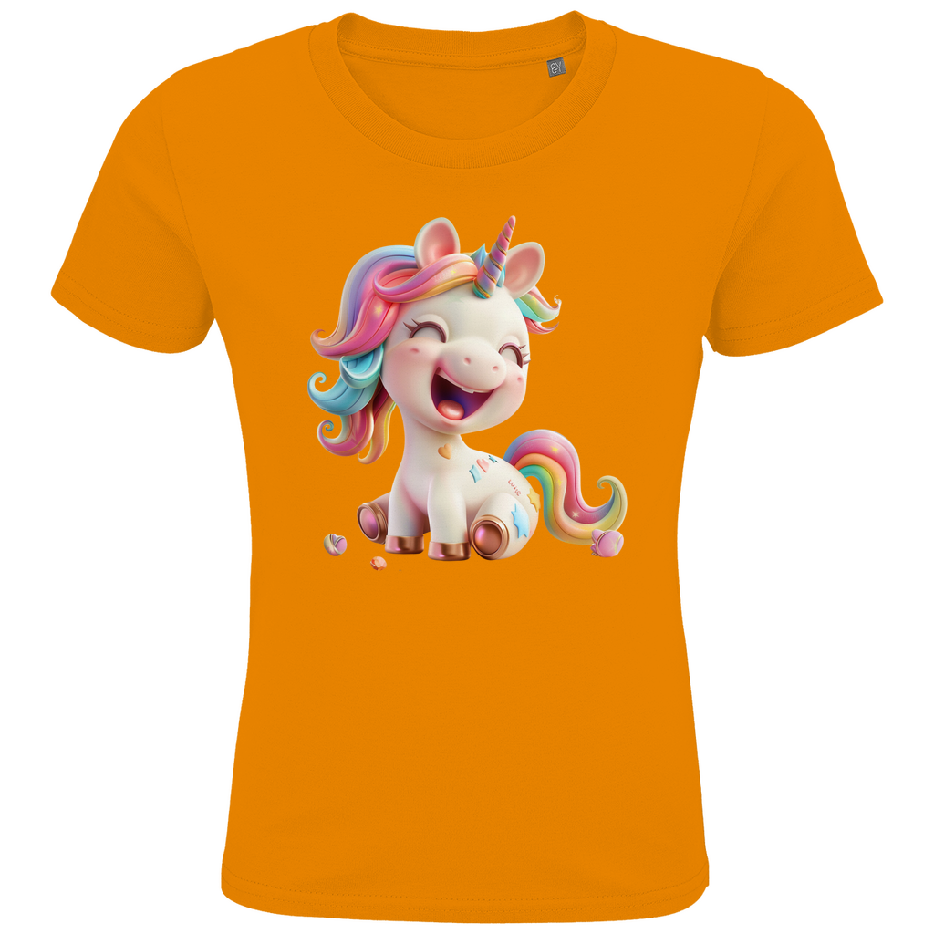 Kids Premium Bio T-Shirt Einhorn_5 - delamira