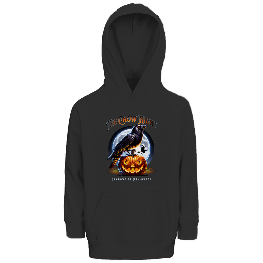 Dieser Kinder Premium Bio Hoodie in Black ist perfekt für kleine Halloween-Helden! Mit einem farbenfrohen, leuchtenden Halloween-Motiv und nachhaltiger Baumwoll-Polyester-Mischung sorgt er für maximalen Komfort. Die gemütliche Jersey-Kapuze und die praktische Kängurutasche machen ihn zum idealen Begleiter für Abenteuer von 4 bis 12 Jahren – stylisch und umweltfreundlich zugleich!