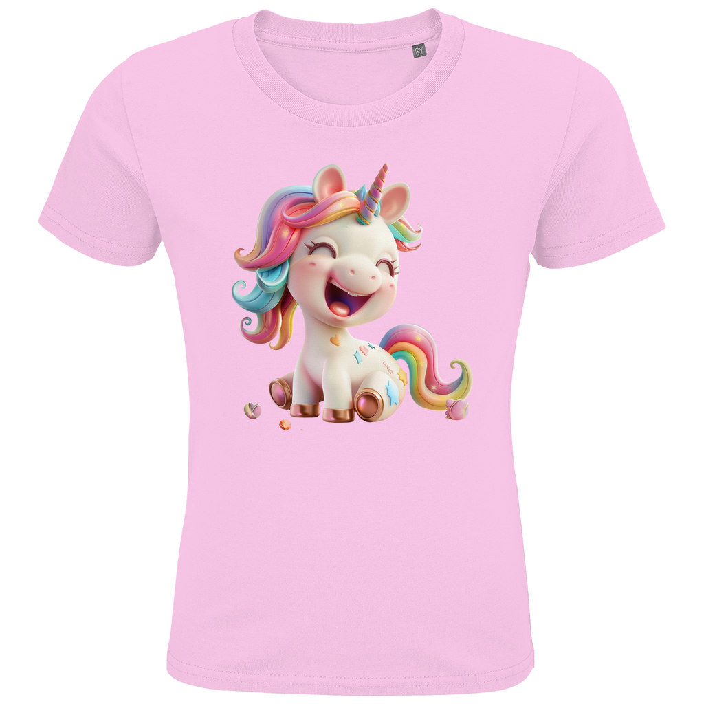 Kids Premium Bio T-Shirt Einhorn_5 - delamira