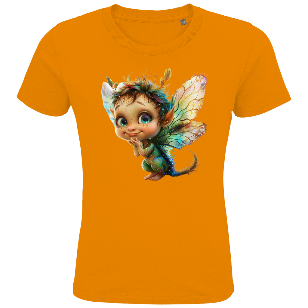 Kids Premium Bio T-Shirt Fee_Regenbogen_5 - delamira