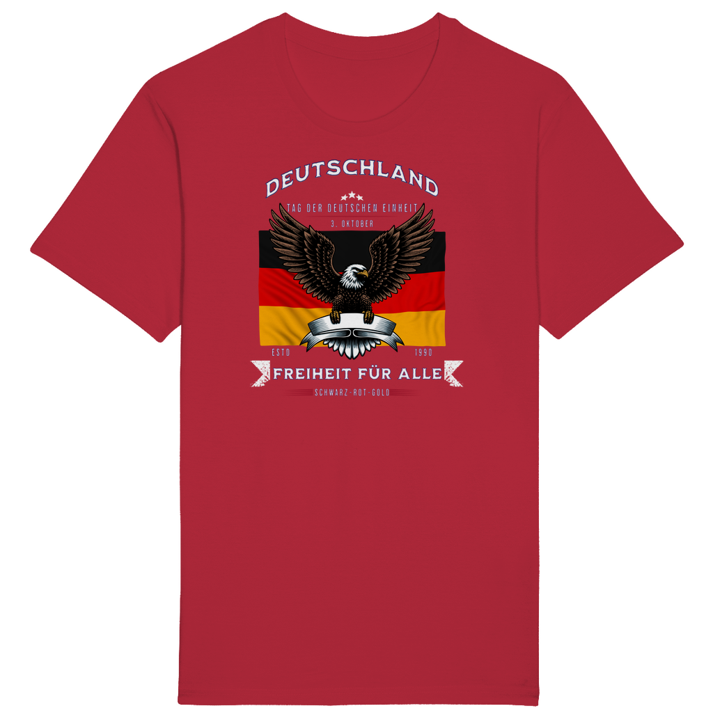 Deutschland - Freiheit für alle rot