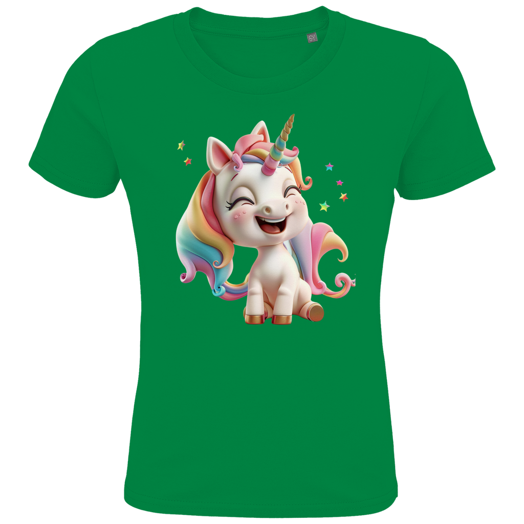 Kids Premium Bio T-Shirt Einhorn_8 - delamira