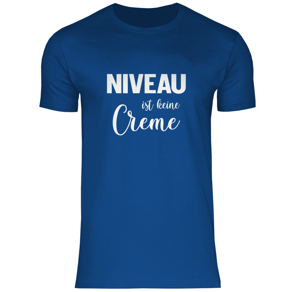 Personalisiertes T-Shirt blau |Niveau Creme |delamira - delamira