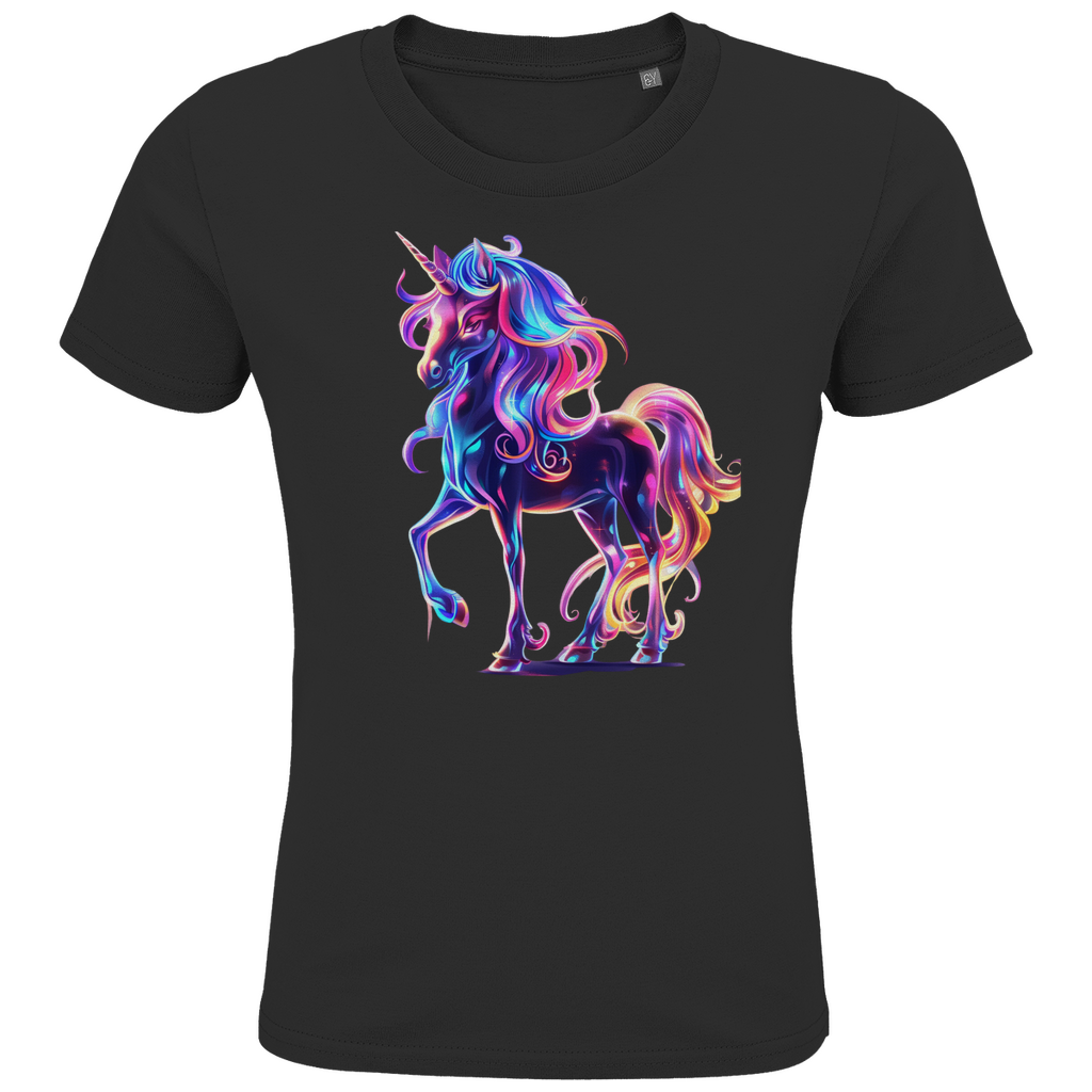 Kids Premium Bio T-Shirt Einhorn_1 - delamira