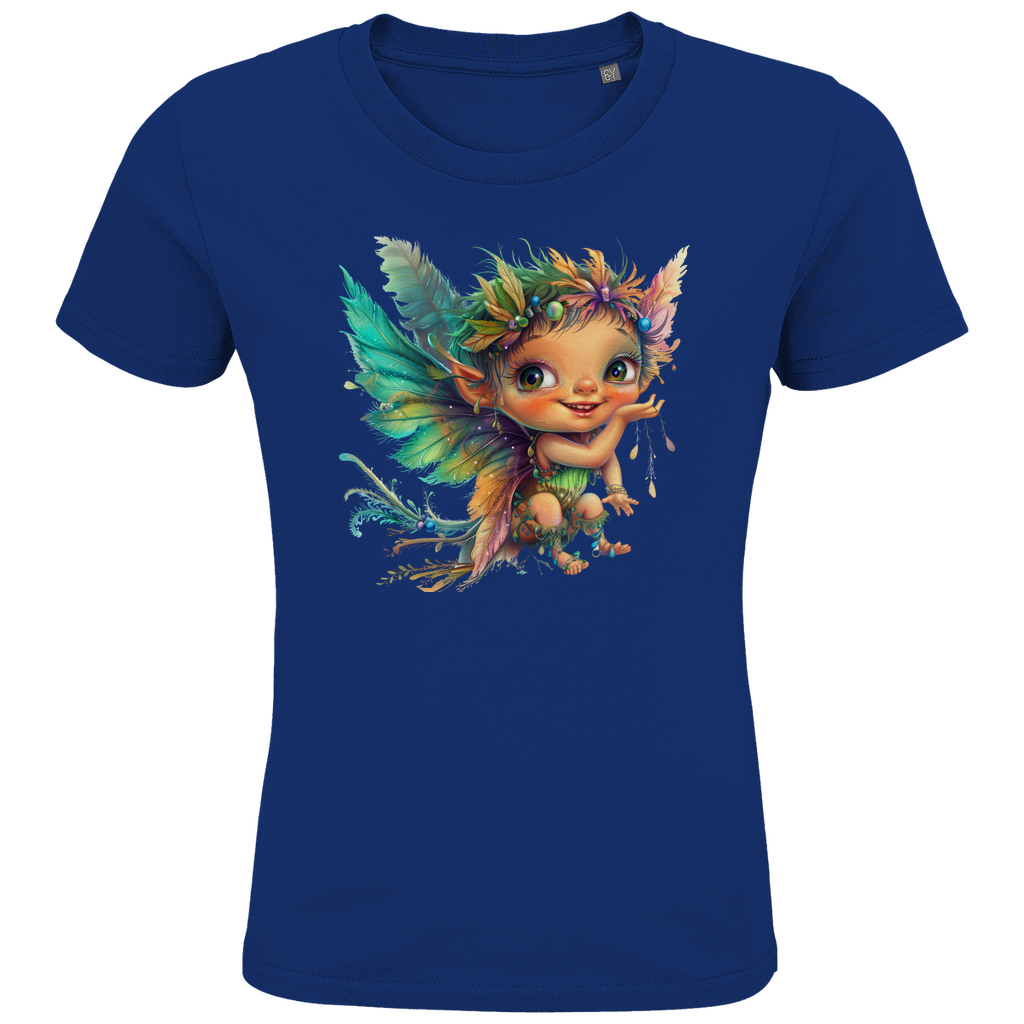 Kids Premium Bio T-Shirt Fee_Regenbogen_3 - delamira