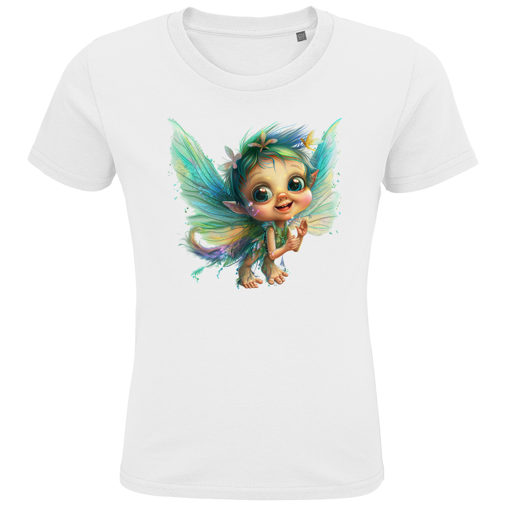 Kids Premium Bio T-Shirt Fee_Regenbogen_1 - delamira