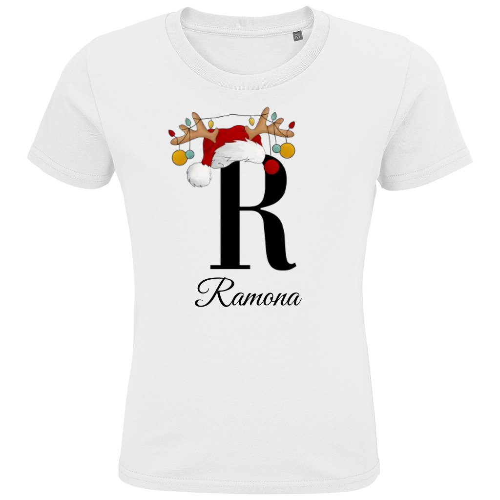 Personalisiertes Mädchen Premium Bio T-Shirt Ramona - delamira