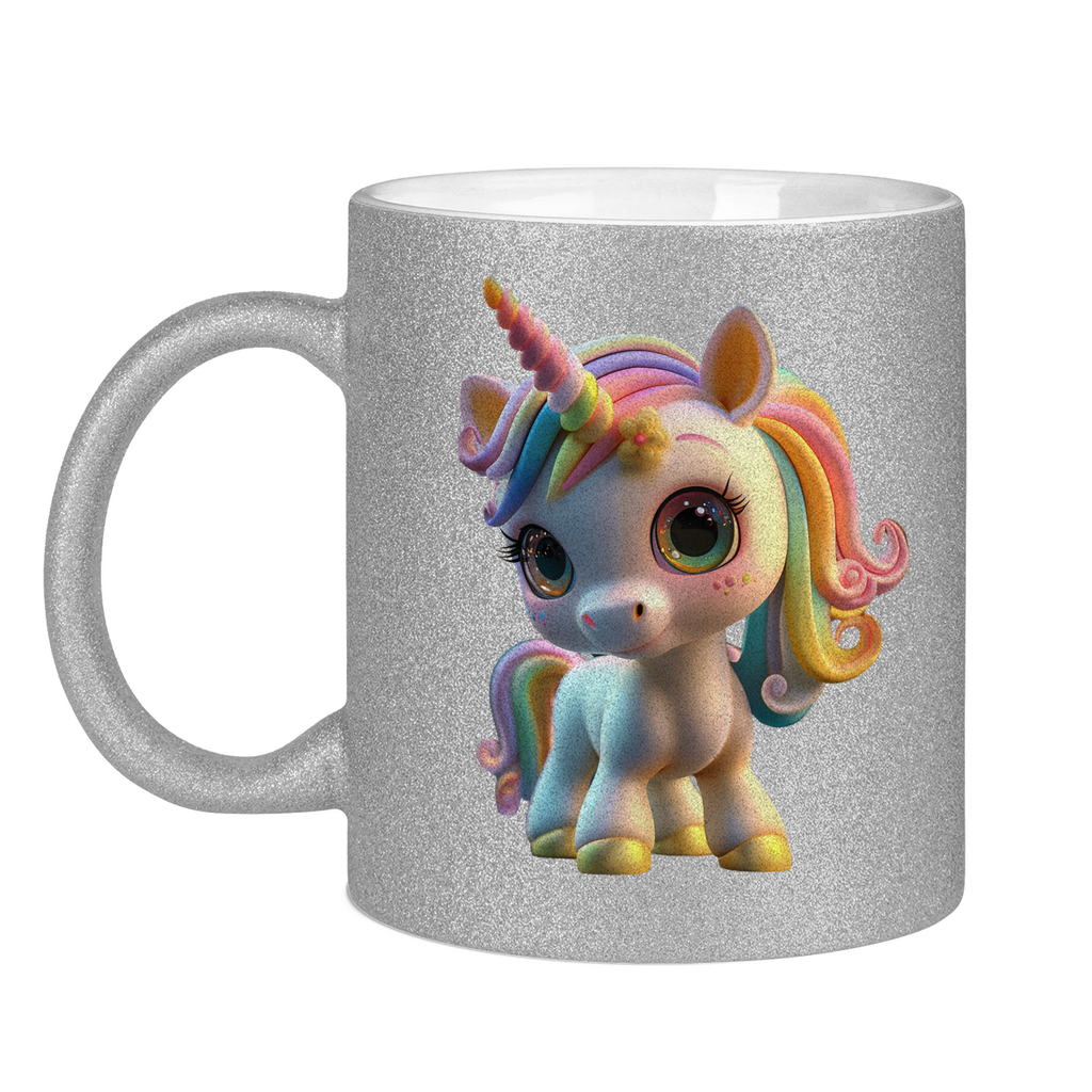 Glitzertasse Einhorn_10 - delamira