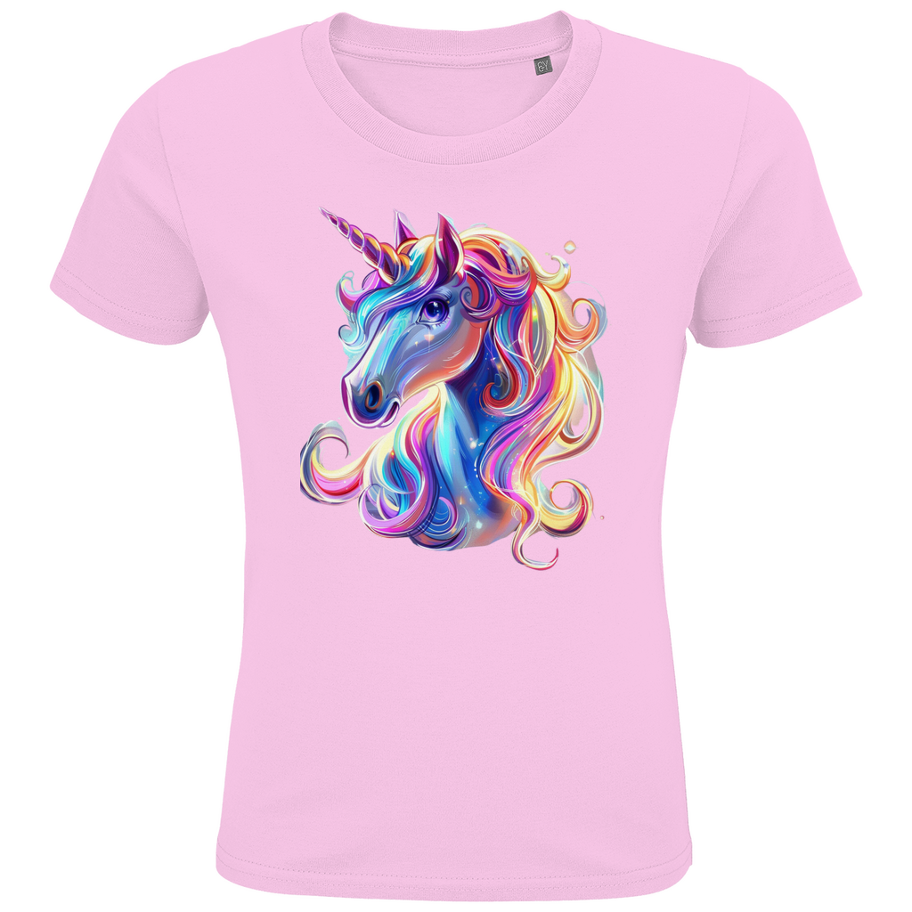 Kids Premium Bio T-Shirt Einhorn_3 - delamira