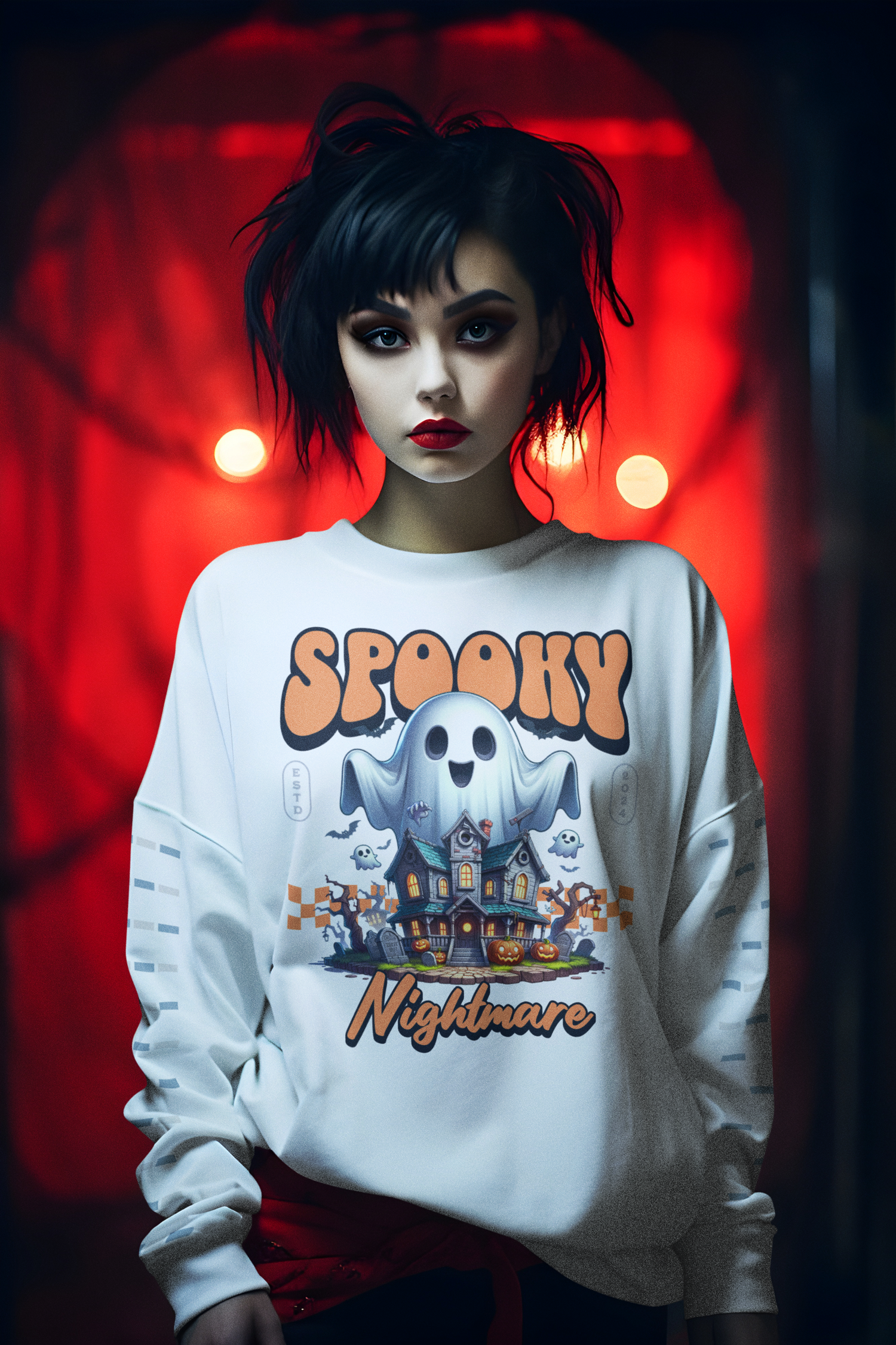 Kinder Sweatshirt Halloween Spooky Nr. 2