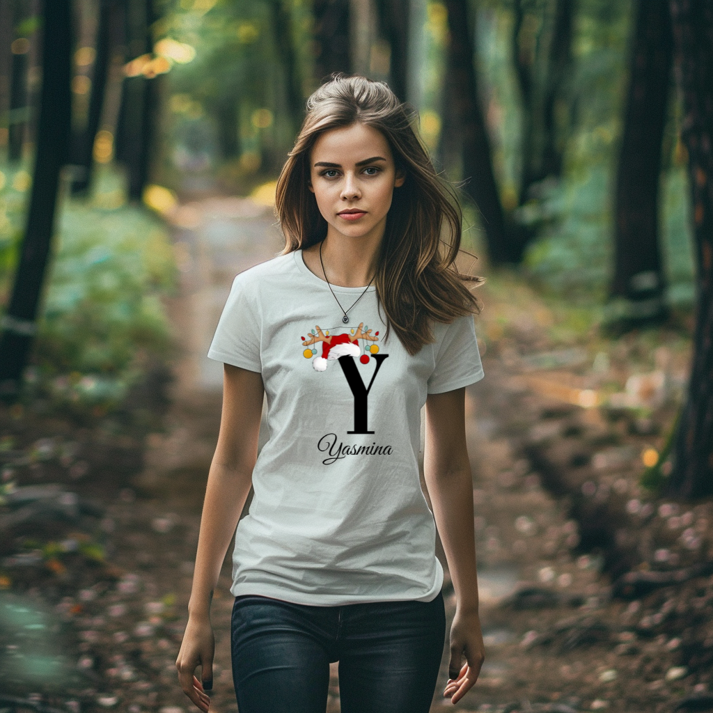 Personalized Women's Premium Organic T-Shirt Yasmina