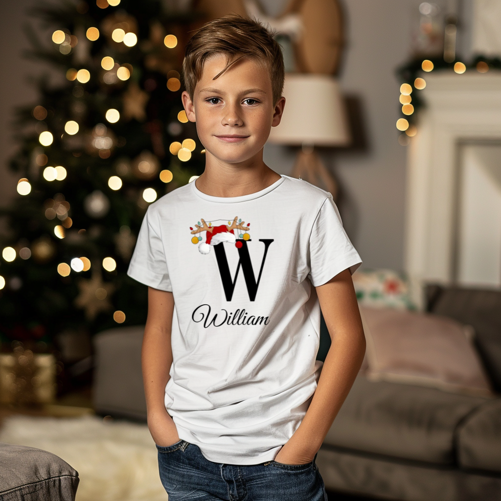 Personalisiertes Jungen Premium Bio T-Shirt William