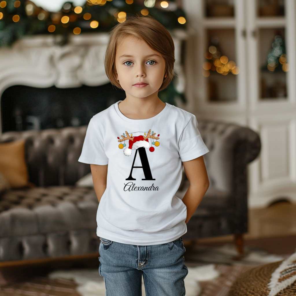 Personalized Girls Premium Organic T-Shirt Alexandra