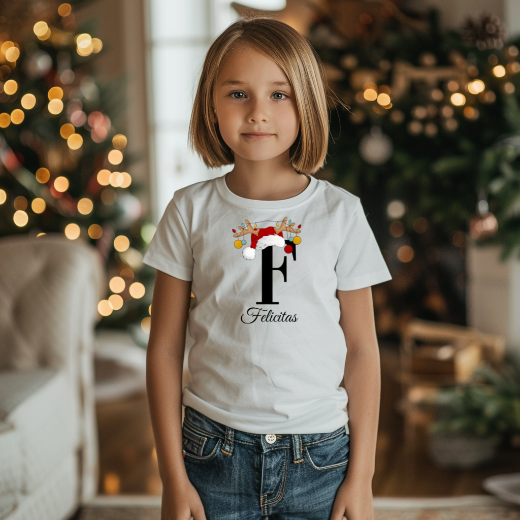 Personalized Girls Premium Organic T-Shirt Felicitas