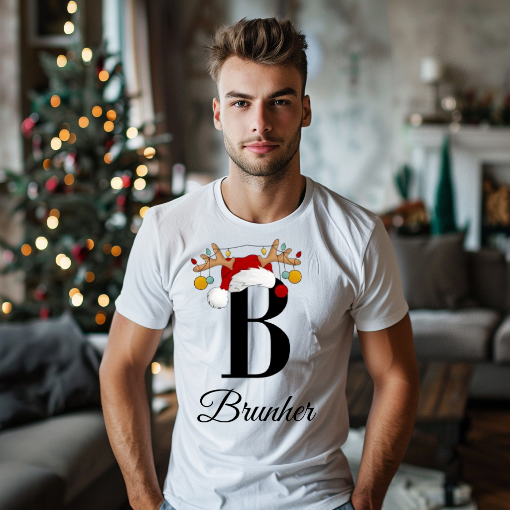 Personalized Men's Premium Organic T-Shirt Brunher